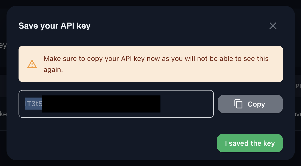 Copy key